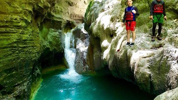 Canyoneering Cebu Badian Adventure