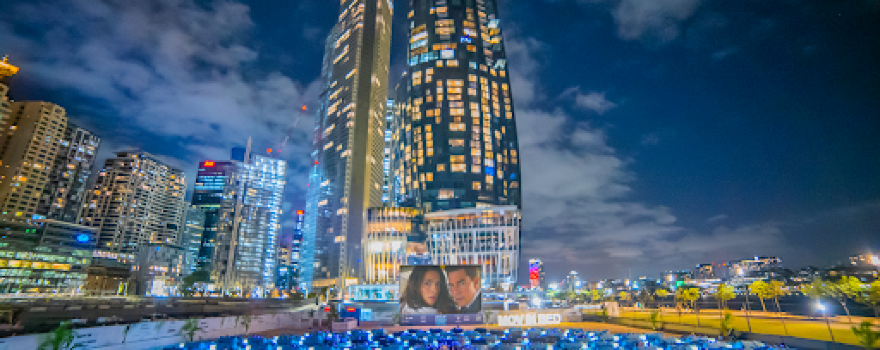 Mov’in bed - Outdoor Bed Cinema