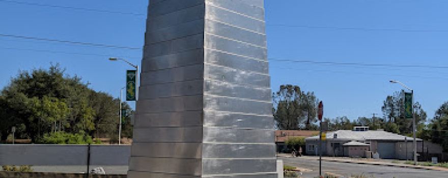 Clock Tower on Shast Dam Blvd