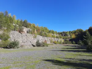Lom - Hradišťský vrch