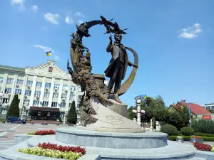 Iрпiнський водограй ( Фонтан в Ирпене )