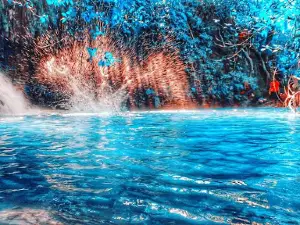Air Terjun Kolam Jodoh Lewa Tidahu