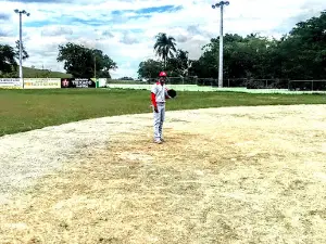 Play de softball Partido