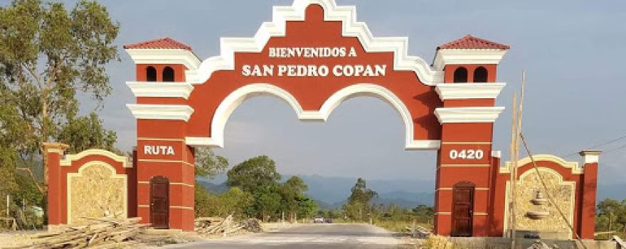 Portal Bienvenida San Pedro Copan