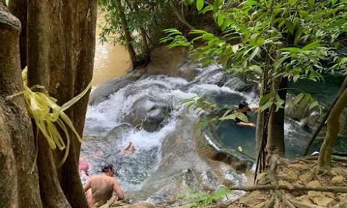 KhongThomNuea Hot Stream Waterfall Krabi