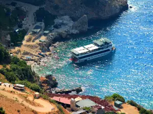 Karamağara seyir terası ve piknik alanı