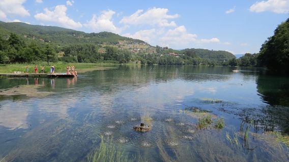 Pliva Lake Viewpoint
