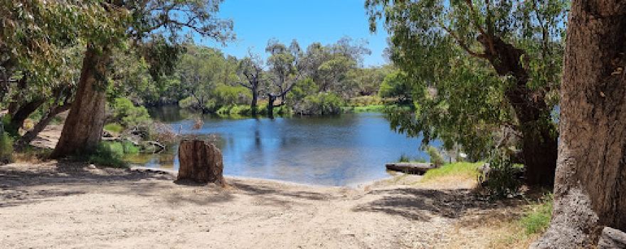 Moore river rope swing
