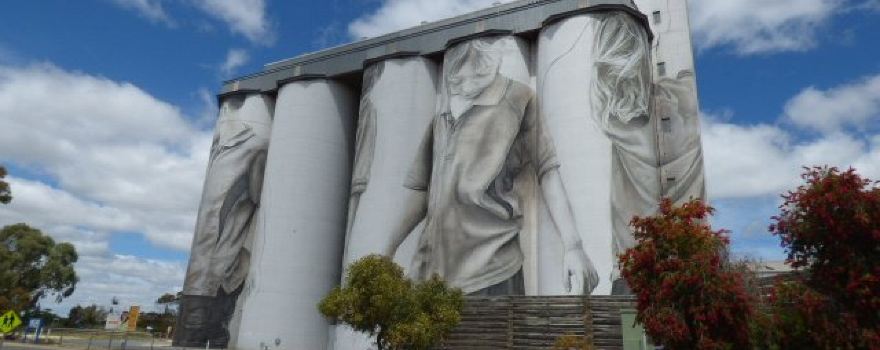 Coonalpyn Silo Mural