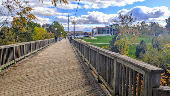 Historic Thornbury Wooden Trestle Bridge