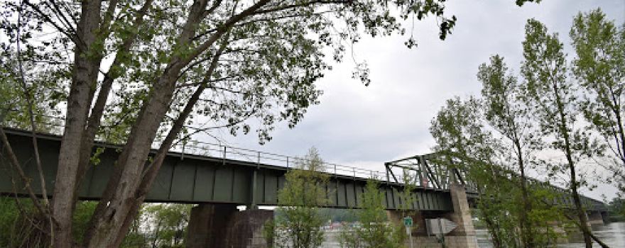 Ennskanal- Donaumündung bei Albing