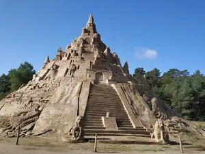 Sand sculpture festival in Binz