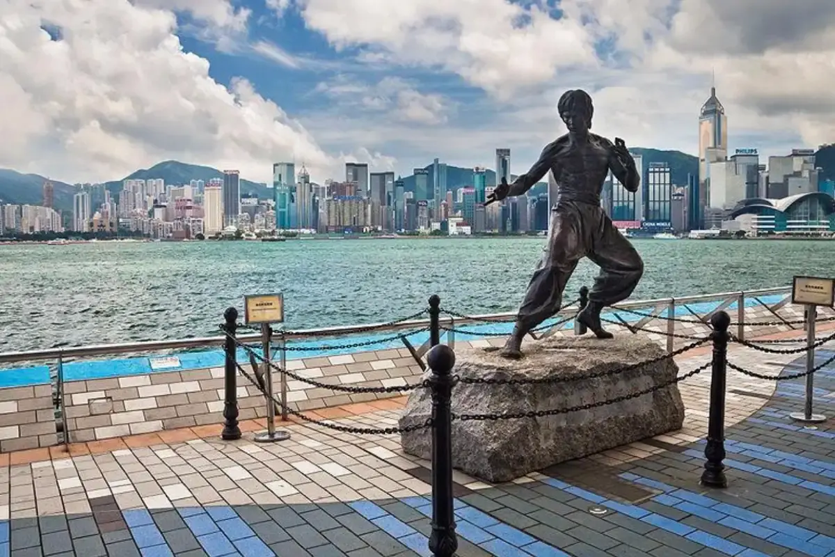 Avenue of Stars at Victoria Harbour Hong Kong