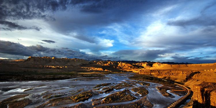 Zhada National Geological Park Xiangquan River
