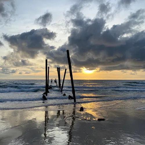 Old Wooden Bridge, Khao Pilai Beach