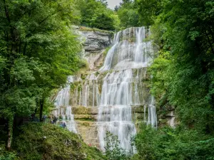 The Hérisson waterfalls