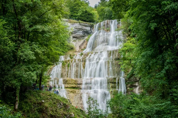 The Hérisson waterfalls