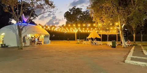 Yarkon River and Park Hayarkon