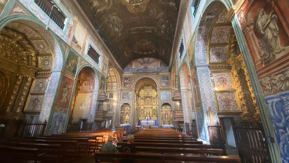 The Church of Saint John the Evangelist of the College of Funchal: