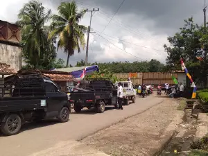 Tugu PerBatasan Ogan Ilir - Muara Enim