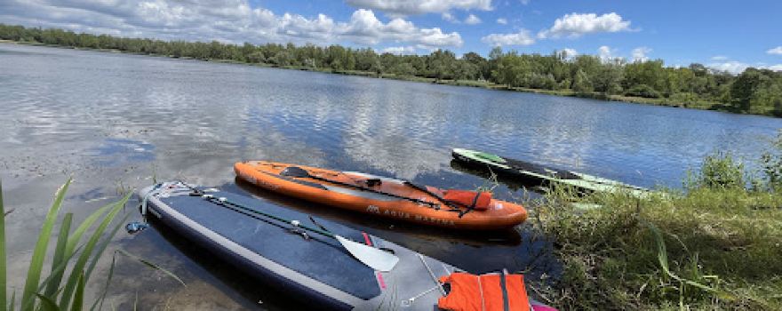 Plaża w Kamieńcu Wrocławskim nad Jeziorem Bajkał