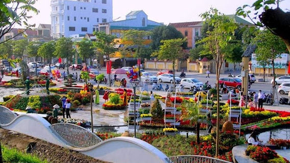 Phố đi bộ Tp Vinh