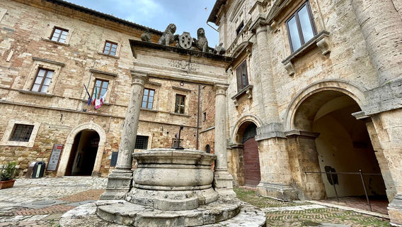 Piazza Grande a Montepulciano
