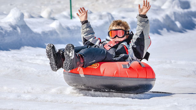 Snowtubing Tignes