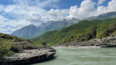 Vjosa Albania Rafting Group Glamping