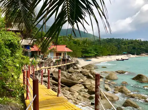 鄰近Haad Yuan Beach的酒店