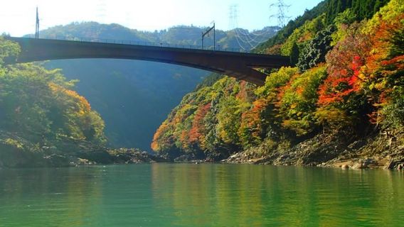 Hozugawa Rafting Big Smile