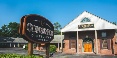 Copper Fox Distillery Williamsburg
