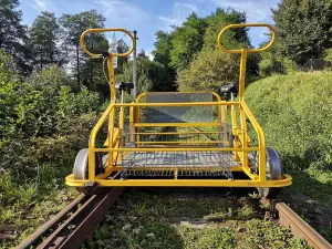 Local Draisine Railway in Regulice