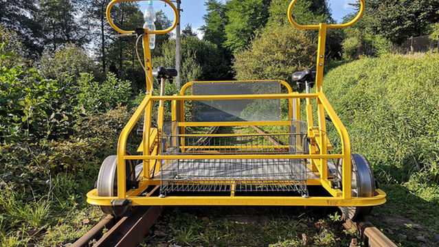 Local Draisine Railway in Regulice