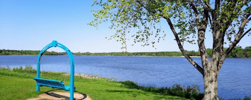 Park of the Beaudet Reservoir