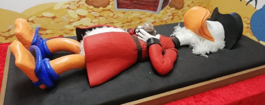 Cripta di Paperon De' Paperoni (Scrooge Duck)