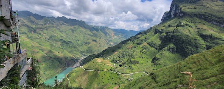 View point of Tu San canyon