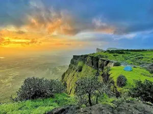 Reverse Waterfall ( Hill Station Naneghat)
