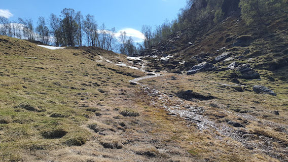 Parkplatz für Wanderweg und Skiloipe