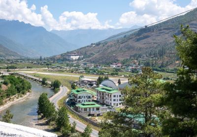 Paro Airport Bird's Eye View Point