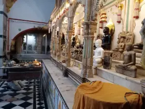 Ancient Digambar jain temple Barsao