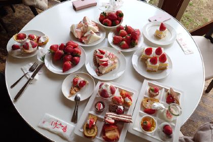 [Itigo no  Sato Farm] Dining table