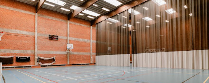 Sporthal en voetbalterreinen