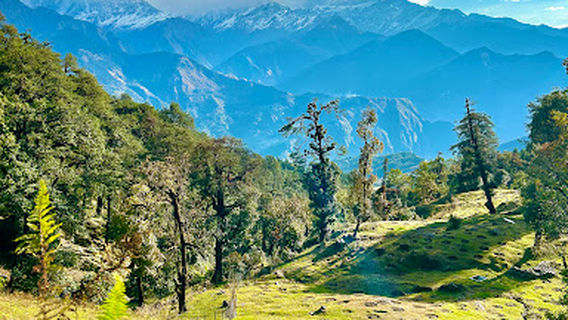 Trail start - Khaliya Bugyal & Khaliya Top