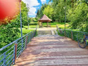 Deptak nad Jeziorakiem.