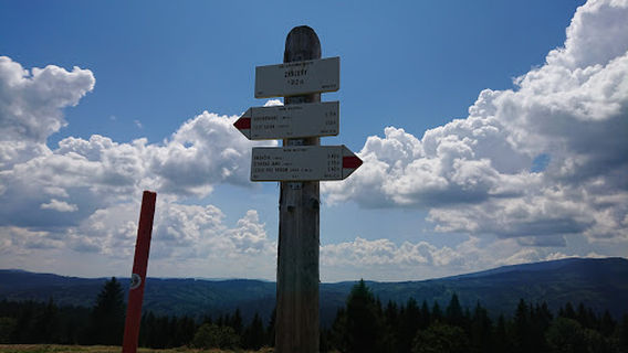 Zákľuky – vrchol s kruhovým výhľadom