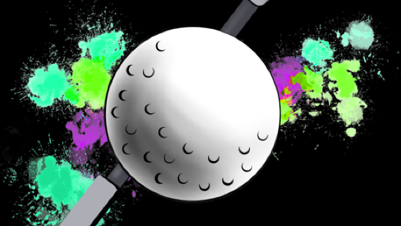 Farbrausch 3D Schwarzlicht Minigolf