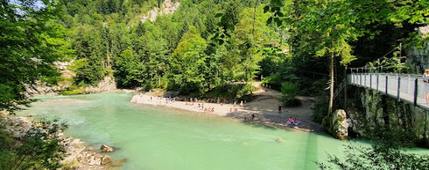 Durchbruchstal der Tiroler Achen