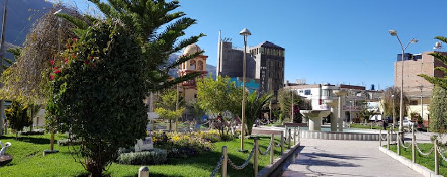 Plaza de Armas de Pampas