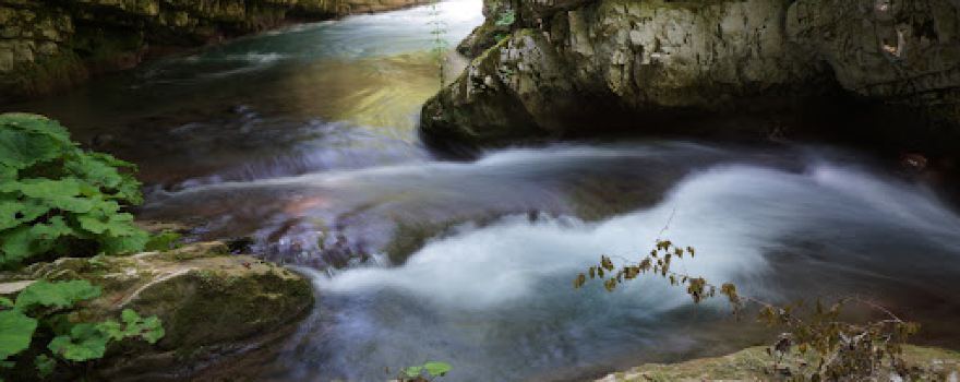 Fiume Lorda, inizio sentiero